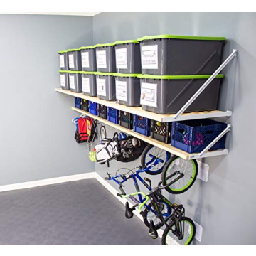 Rhino Combo Universal Garage Storage Kit - 12 Feet Durable and Versatile