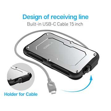 Rugged Waterproof External Hard Drive Enclosure by ineo