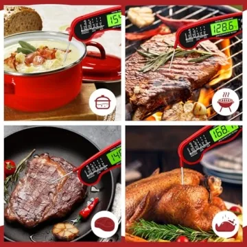 AWLKIM Digital Meat Thermometer - Instant Read