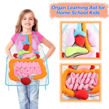 KAKIBLIN Anatomy Apron for Educational Fun