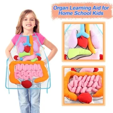 KAKIBLIN Anatomy Apron for Educational Fun