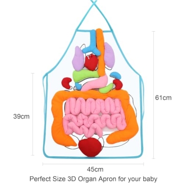 KAKIBLIN Anatomy Apron for Educational Fun