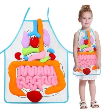 KAKIBLIN Anatomy Apron for Educational Fun