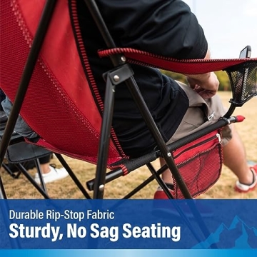 Kijaro Portable Camping Chair for Ultimate Comfort Outdoors