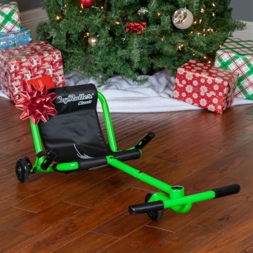 EzyRoller Classic Ride-On Scooter for Kids in Green