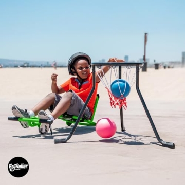 EzyRoller Classic Ride-On Scooter for Kids in Green