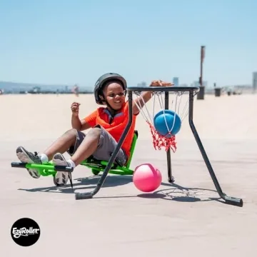 EzyRoller Classic Ride-On Scooter for Kids in Green