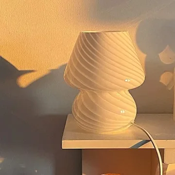 Translucent Mushroom Lamp Enhance Any Room's Elegance
