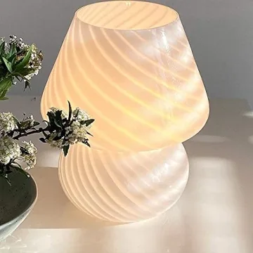 Translucent Mushroom Lamp Enhance Any Room's Elegance