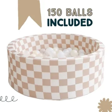 Stylish Ball Pit for Babies and Toddlers with 150 Balls