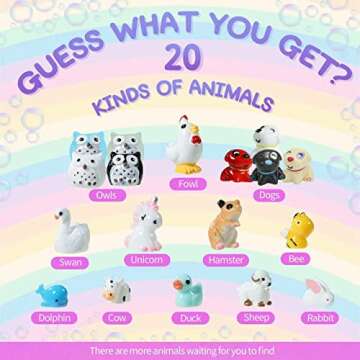 Fun Organic Bath Bomb Gift Set with Surprises for Kids