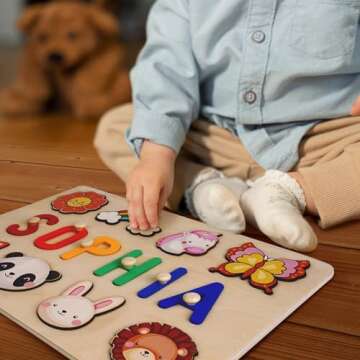 Personalized Name Puzzles for Toddler Learning & Fun