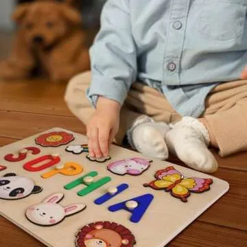 Personalized Name Puzzles for Toddler Learning & Fun