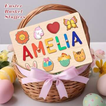 Personalized Name Puzzles for Toddler Learning & Fun