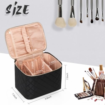 OCHEAL Large Travel Makeup Bag Organized & Stylish