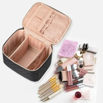 OCHEAL Large Travel Makeup Bag Organized & Stylish