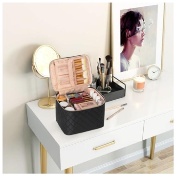 OCHEAL Large Travel Makeup Bag Organized & Stylish