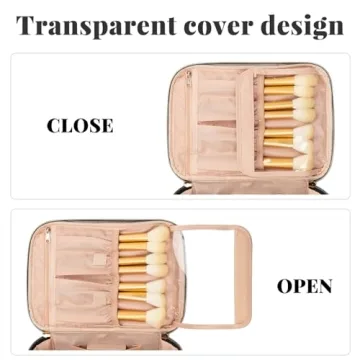 OCHEAL Large Travel Makeup Bag Organized & Stylish