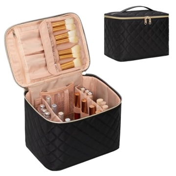 OCHEAL Large Travel Makeup Bag Organized & Stylish