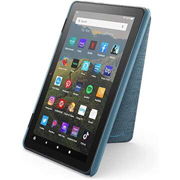 Amazon Fire HD 8 Cover, compatible with 10th generation tablet, 2020 release, Twilight Blue