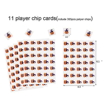 Exciting MISS FANTASY Halloween Bingo Game Set for Kids