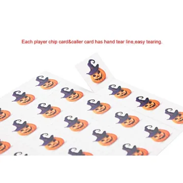 Exciting MISS FANTASY Halloween Bingo Game Set for Kids