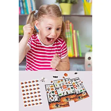 Exciting MISS FANTASY Halloween Bingo Game Set for Kids