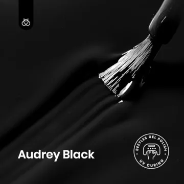 Beetles Black Gel Nail Polish for Salon-Quality Manicures at Home