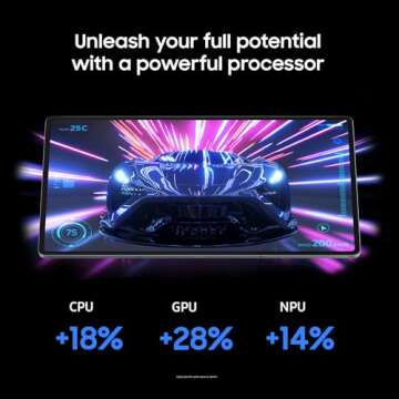 SAMSUNG Galaxy Tab S10+ Plus 12.4” - High Performance & Versatile