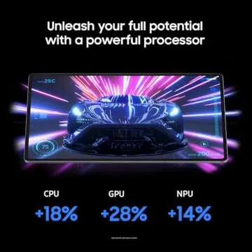 SAMSUNG Galaxy Tab S10+ Plus 12.4” - High Performance & Versatile