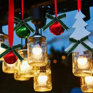 Chuangdi 5/8 Inch, 60 Yard Christmas Velvet Ribbon Vintage Green Ribbons for Gift Wrapping Christmas Tree Ornaments Xmas Party Decoration Wreath Crafts Bow Making