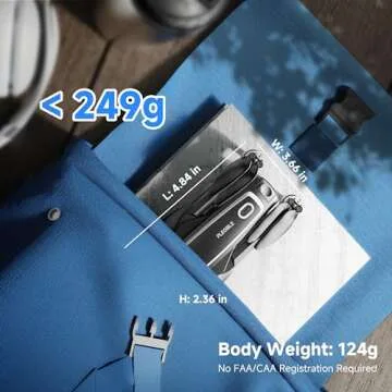 PLEGBLE 4K Drone for Beginners with Foldable Design