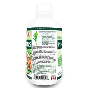 NAKA Herbs & Vitamins Rso Vital Greens, 450 ML