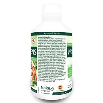 NAKA Herbs & Vitamins Rso Vital Greens, 450 ML