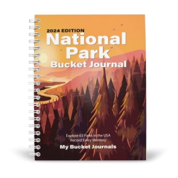 2024 National Park Bucket Journal - Perfect Travel Journal, Adventure Book, Camping Journal, and Tri...