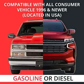 for Android Phones ONLY - Wireless Bluetooth Diagnostic OBD2 Scanner Car Code Reader and Scan Tool for All 1996 & Newer Vehicles ELM327 Compatible OBDII