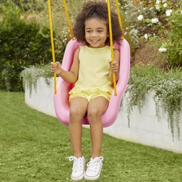 Little Tikes Snug 'n Secure Pink Swing for Ages 9 Mo to 4 Yrs