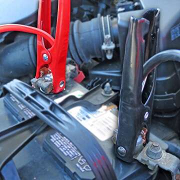 Iron Forge Tools Jumper Cables Heavy Duty 2 Gauge 20 Foot 500 Amps, 20ft Heavy Duty Jumper Cables for Car, Portable Automotive Booster in Carry Bag