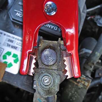 Iron Forge Tools Jumper Cables Heavy Duty 2 Gauge 20 Foot 500 Amps, 20ft Heavy Duty Jumper Cables for Car, Portable Automotive Booster in Carry Bag