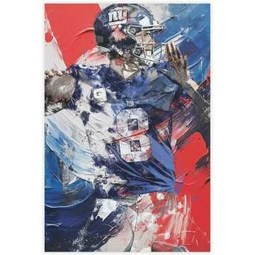 Yaoqilai Daniel Jones Canvas Poster Unframed 12x18inch