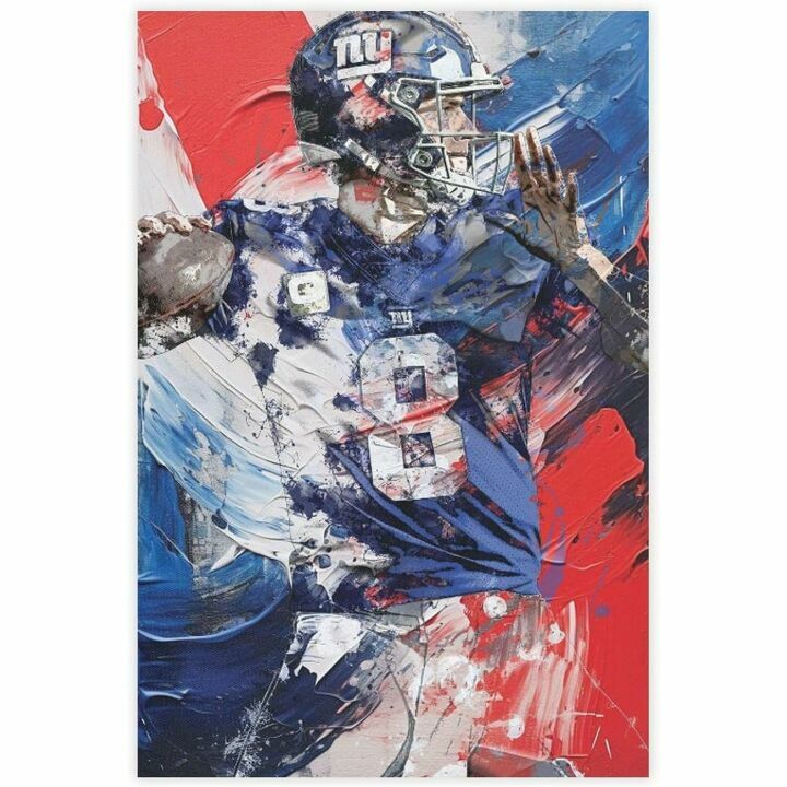 Yaoqilai Daniel Jones Canvas Poster Unframed 12x18inch