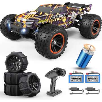 HAIBOXING 1/16 4X4 Brushless RC Car, Fast & Durable