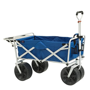 MacSports All Terrain Beach Wagon Heavy Duty Collapsible Cart