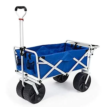 MacSports All Terrain Beach Wagon Heavy Duty Collapsible Cart