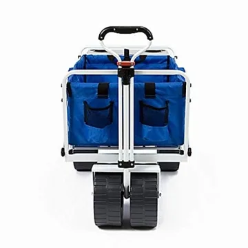 MacSports All Terrain Beach Wagon Heavy Duty Collapsible Cart