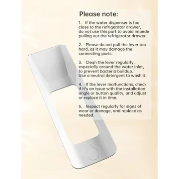 Enhanced Water Dispenser Lever for Whirlpool Refrigerators