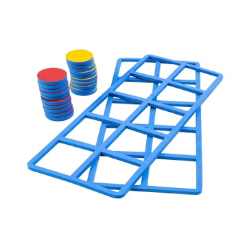 Giant Magnetic Foam Ten Frames for Early Math Skills