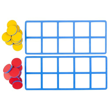 Giant Magnetic Foam Ten Frames for Early Math Skills