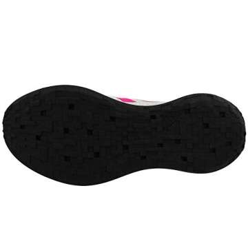 adidas Women's SenseBOUNCE + Running Shoe, White/Shock Pink/Grey, 10 M US