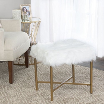 Elegant Button Tufted Storage Ottoman for Home Decor